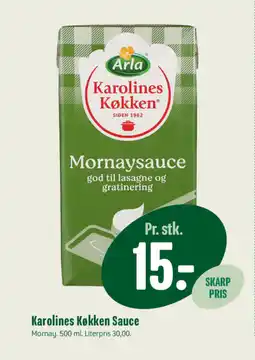 Min Købmand Karolines køkken sauce tilbud