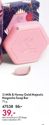 Oriflame Milk & Honey Gold Majestic Magnolia Soap Bar tilbud