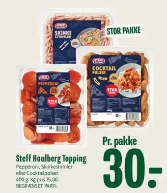 Min Købmand STEFF Houlberg topping tilbud