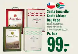 Min Købmand Santa luna eller south african bay cape tilbud