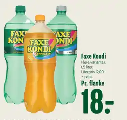 Min Købmand Faxe kondi tilbud