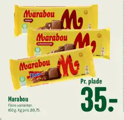 Min Købmand Marabou tilbud