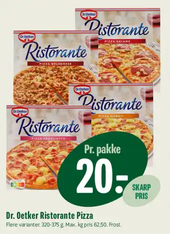 Min Købmand DR. OETKER Ristorante pizza tilbud