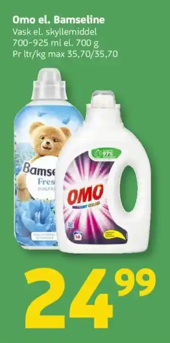 Løvbjerg Omo el. bamseline tilbud