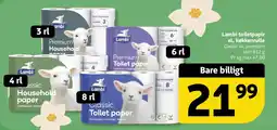 Løvbjerg LAMBI Toiletpapir el. køkkenrulle tilbud