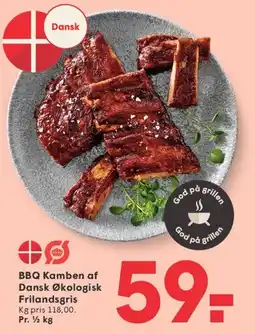 SPAR BBQ Kamben af Dansk Økologisk Frilandsgris tilbud