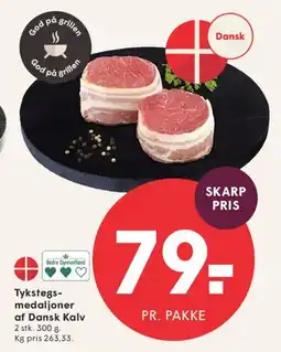 SPAR Tykstegs-medaljoner af Dansk Kalv tilbud