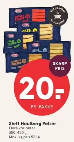 SPAR Steff Houlberg Pølser tilbud