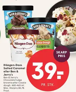 SPAR Häagen-Dazs Salted Caramel eller Ben & Jerry's tilbud