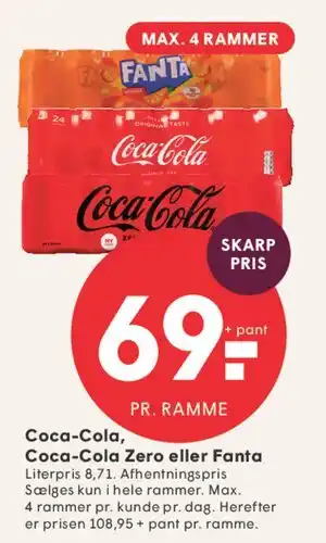 Coca-Cola, Coca-Cola Zero eller Fanta