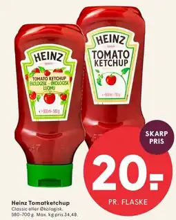 SPAR Heinz Tomatketchup tilbud