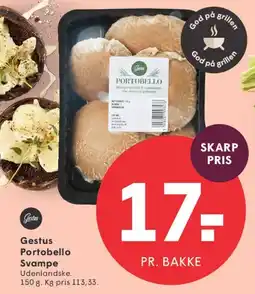 SPAR Gestus Portobello Svampe tilbud