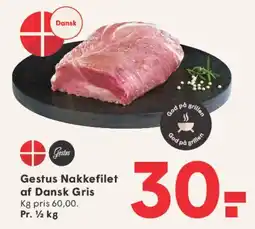 SPAR Gestus Nakkefilet af Dansk Gris tilbud