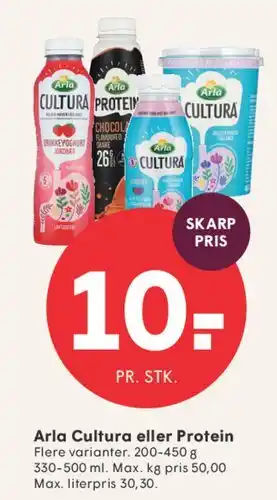 Arla Cultura eller Protein