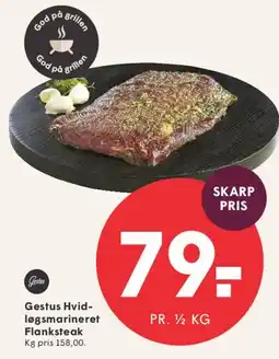 SPAR Gestus Hvidløgsmarineret Flanksteak tilbud