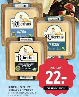 MENY Riberhus / Cheasy skivost tilbud