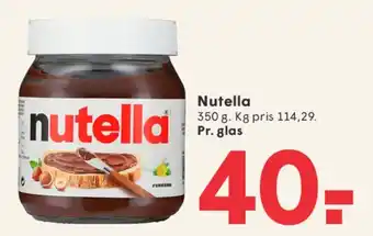 SPAR Nutella tilbud