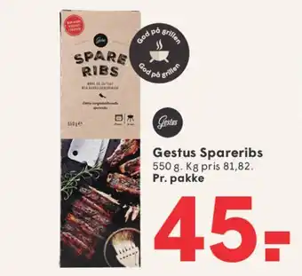 Gestus Spareribs
