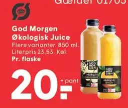 SPAR God Morgen Økologisk Juice tilbud