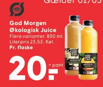 SPAR God Morgen Økologisk Juice tilbud