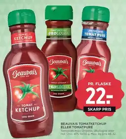 MENY Beauvais tomatketchup / tomatpuré tilbud