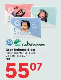 SPAR Grøn Balance Bleer tilbud