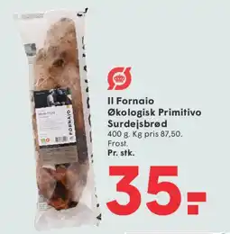 SPAR Økologisk Primitivo Surdejsbrød tilbud