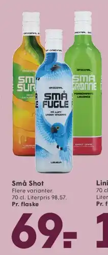 SPAR Små Shot tilbud