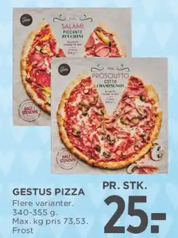 MENY Gestus Pizza tilbud