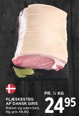 MENY Flæskesteg af dansk gris tilbud