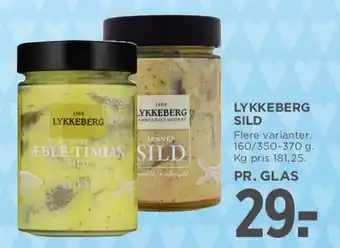 MENY Lykkeberg Sild tilbud