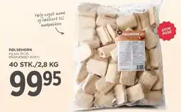 MENY Pølsehorn tilbud