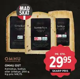 MENY OMHU OST tilbud