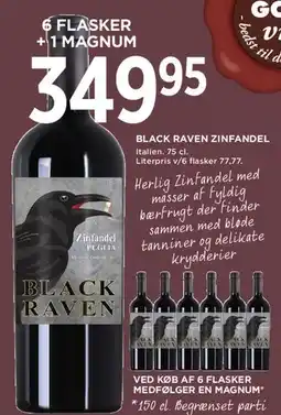 MENY Black Raven Zinfandel tilbud