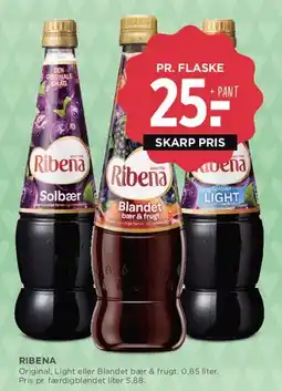 MENY Ribena tilbud