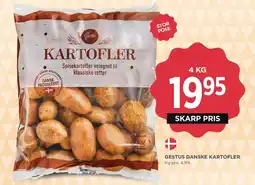 MENY Gestus danske Kartofler tilbud