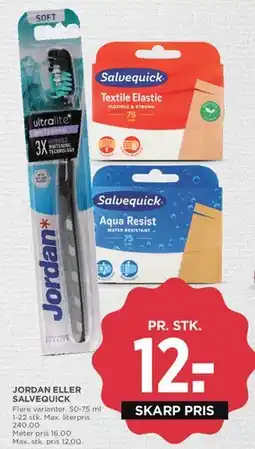 MENY Jordan eller Salvequick tilbud