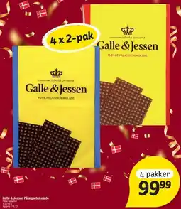 Fakta Tyskland Galle & Jessen Pålægschokolade tilbud