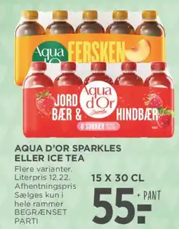 MENY Aqua d'Or Sparkles / Ice Tea tilbud