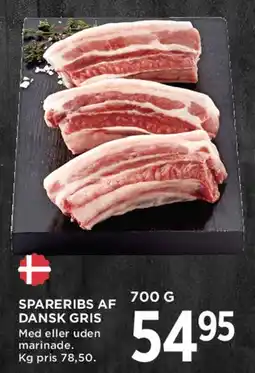 MENY Spareribs af dansk gris tilbud