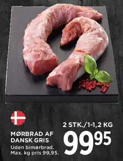 MENY Mørbrad af dansk gris tilbud