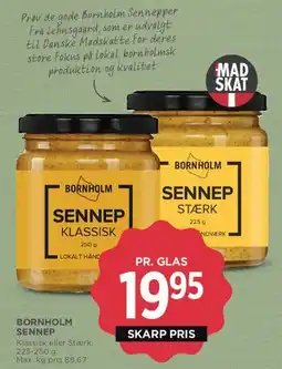 MENY Bornholm Sennep tilbud