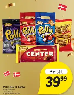 Fakta Tyskland Polly, Kex el. Center (pr. stk) tilbud