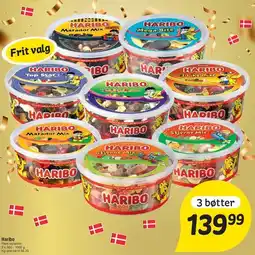 Fakta Tyskland Haribo - 3 bøtter tilbud