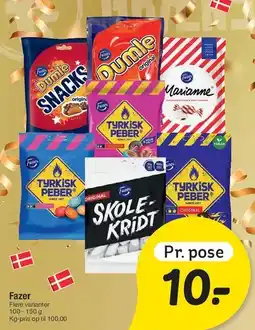 Fakta Tyskland Fazer - Pr. pose tilbud