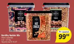 Fakta Tyskland Nordthy Nødder Mix tilbud