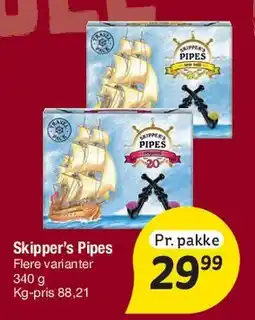 Fakta Tyskland Skipper's Pipes tilbud