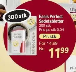 Fakta Tyskland Easis Perfect Sødtabletter tilbud