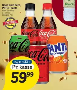 Fakta Tyskland Coca-Cola / Fanta - kasse tilbud