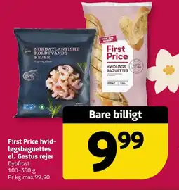 Løvbjerg First price hvid- løgsbaguettes el. gestus rejer tilbud